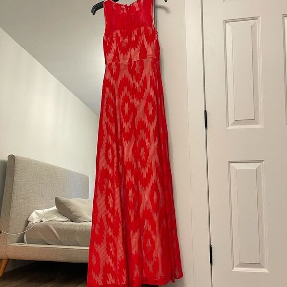 Gianni Bini Red Maxi Dress - Picture 6 of 6